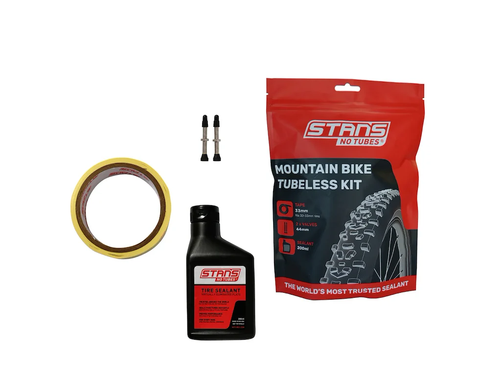 Stanâs Tubeless Kit MTB 25mm tape og 44 mm ventil
