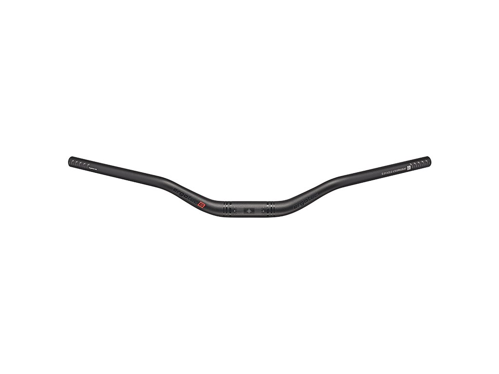 Ergotec Riser Bar 50 Comfort MTB ø31,8 720mm bred - Safety level 5 - Sort