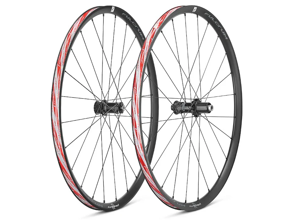 Fulcrum Rapid Red AL Gravel disc hjulsæt 700c 24mm Campagnolo body aluminium