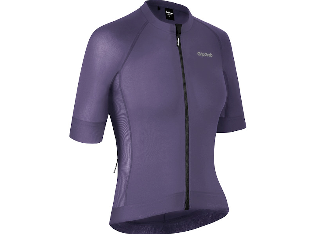 GripGrab Womens PACR cykeltrøje korte ærmer lilla dame
