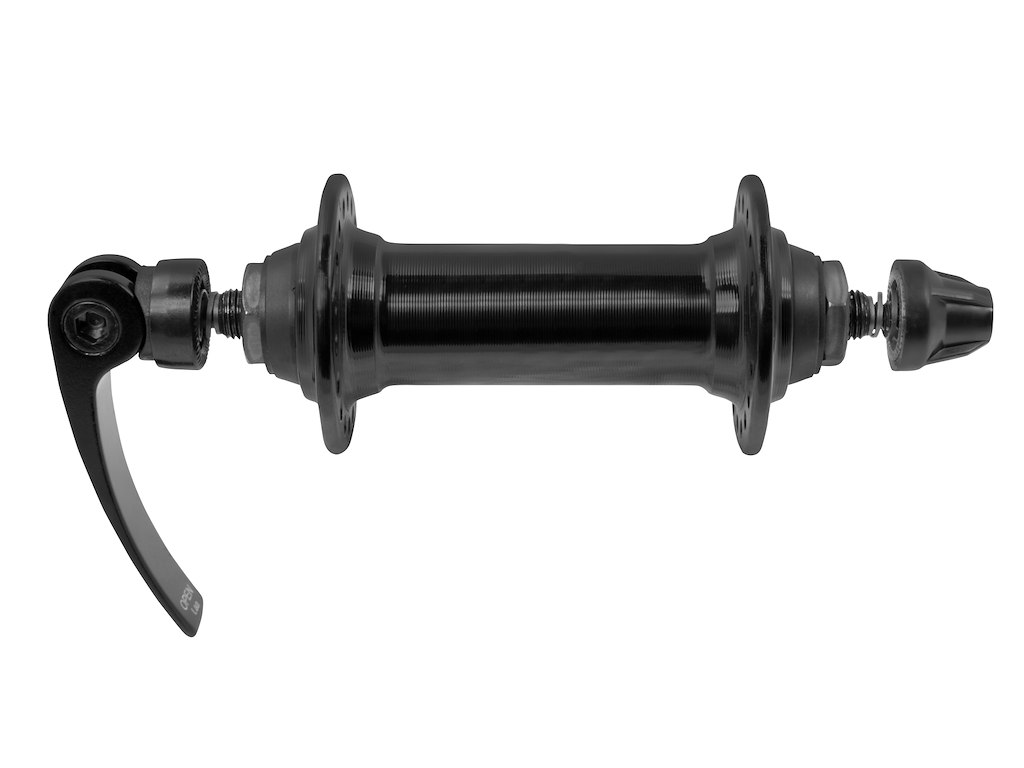 FORCE fornav V-bremse med gummiforseglede lejer Quick release og 36 eger huller - Sort