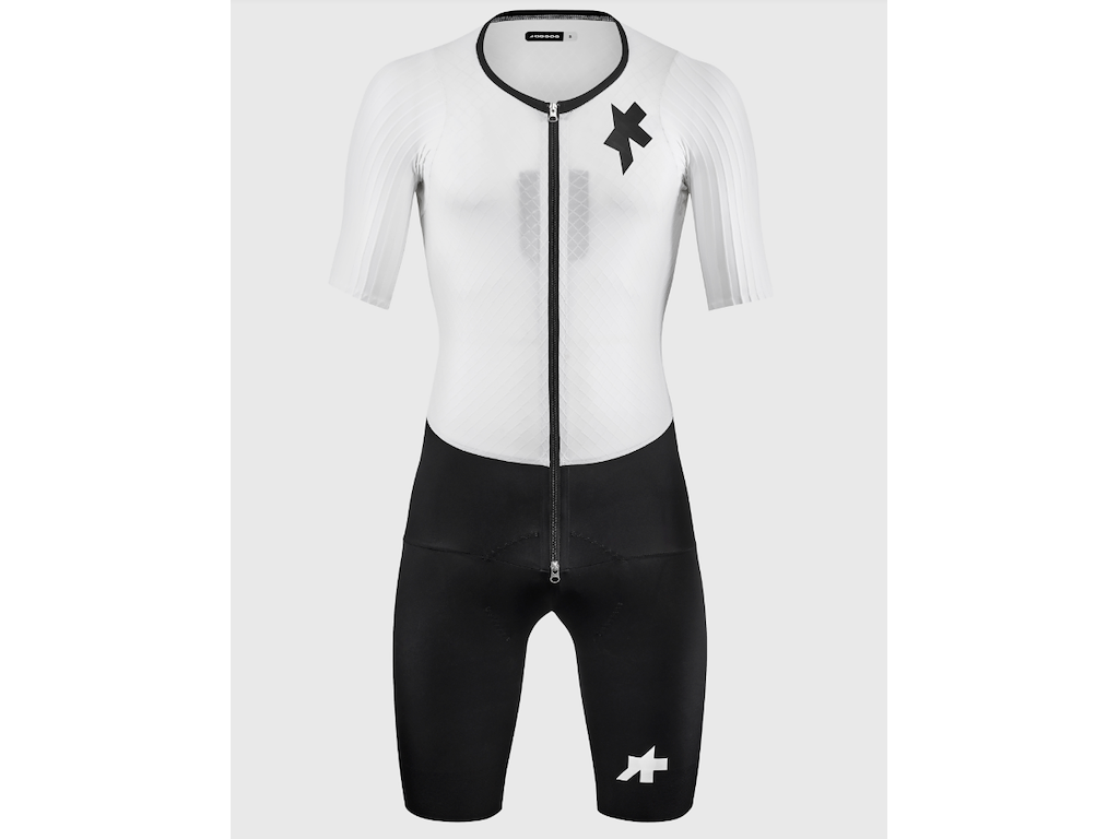 Assos Equipe RSR Bolide Speedsuit S11 hvid/sort herre