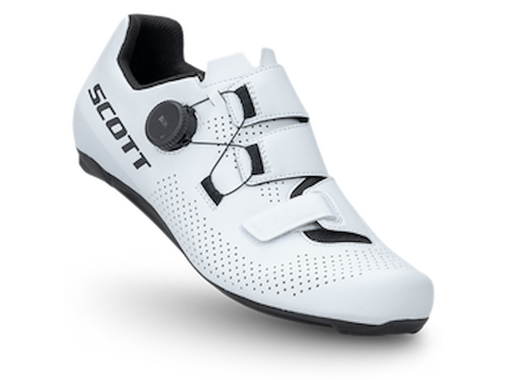 SCOTT Team Boa - Cykelsko - Race - Hvid/Sort - Str. 41.0