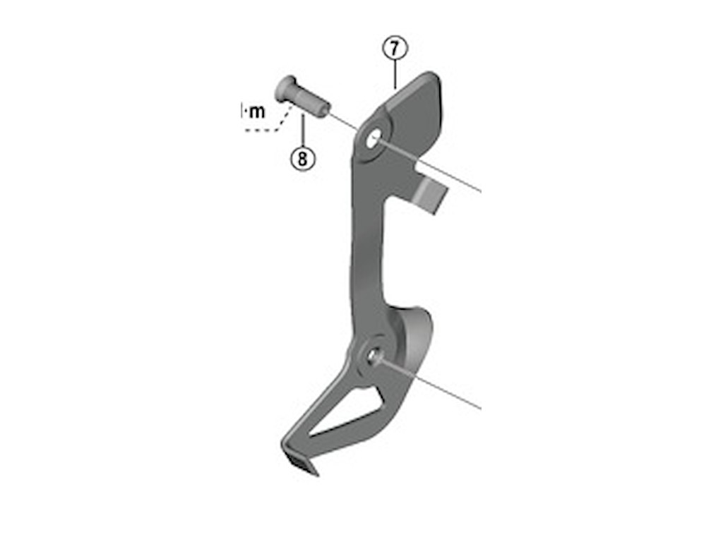 Shimano Cues Inderplade til bagskifter model RD-U4010