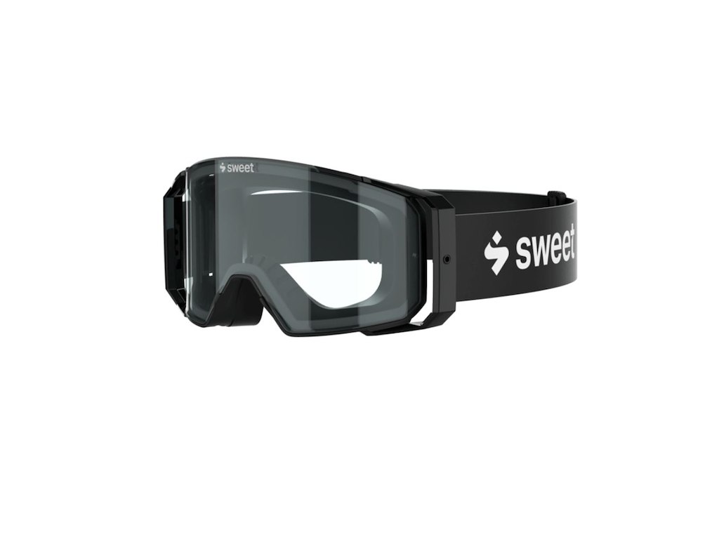 Sweet Protection Deckard MTB - Cykelbriller - Clear MTB/Matte Crystal Black/Black