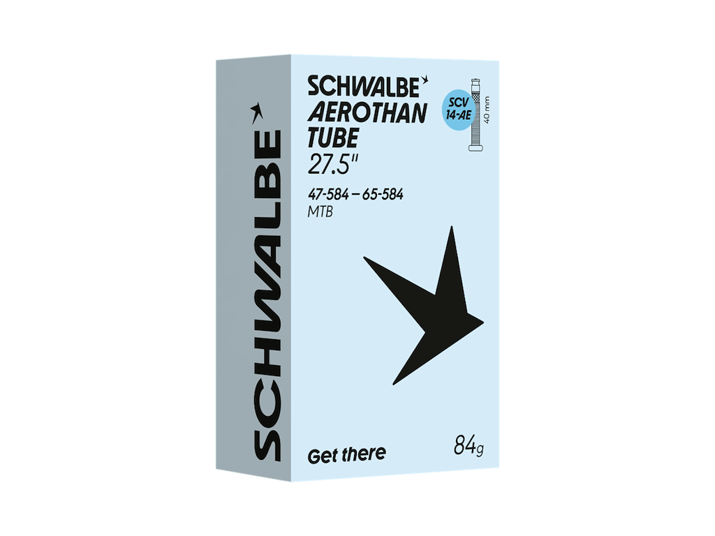 Schwalbe Aerothan slange 27,5" (47/65-584) med 60mm lang SCV Clik ventil - SCV14-AE