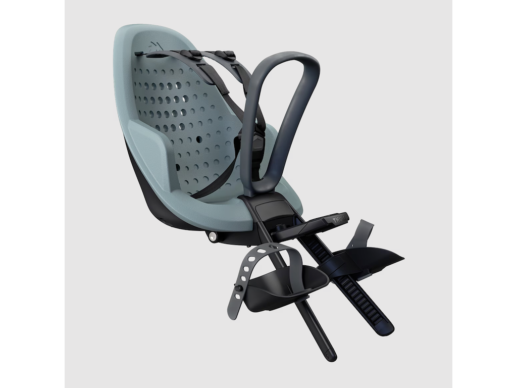 Thule Yepp 2 mini, 15 kg, Frontbeslag, 2,4 kg, Sort, Blå, Fodskammel, Sikkerhedssele