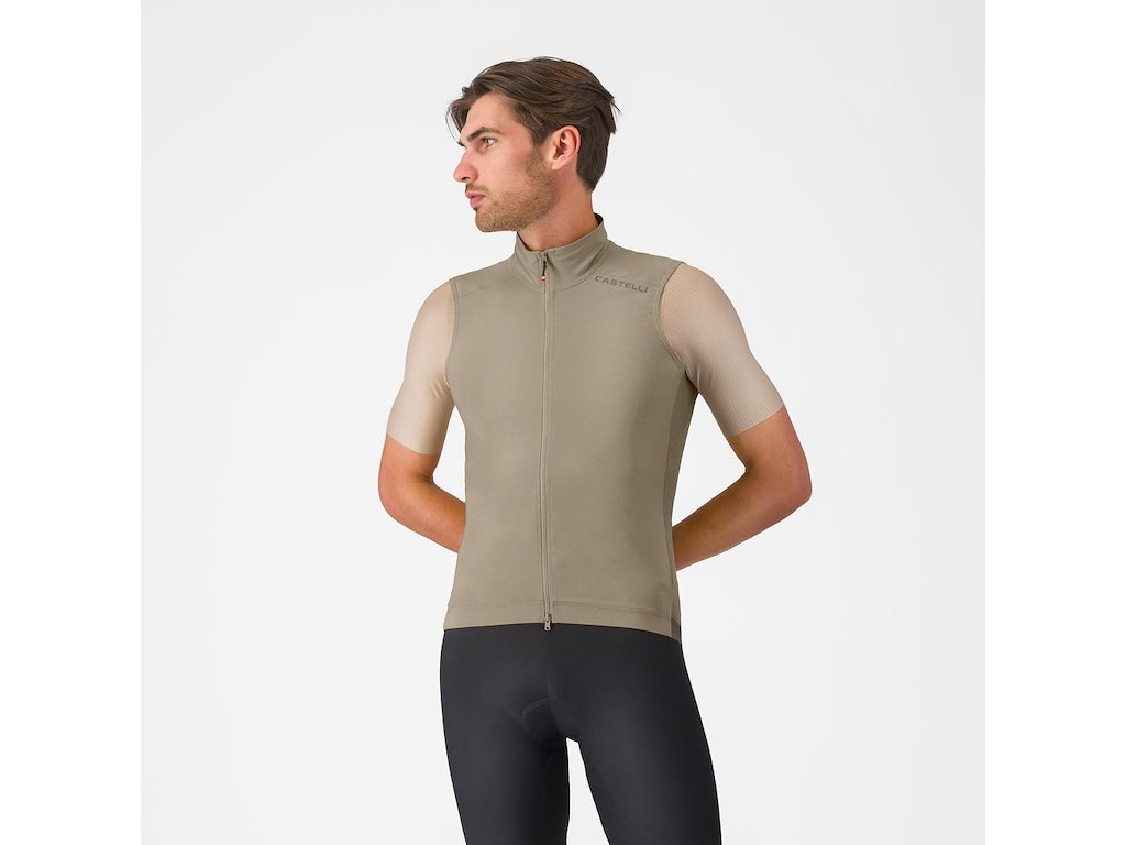 Castelli Espresso 2 cykelvest clay herre