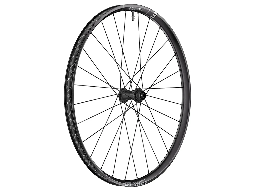 DT Swiss EXC 1500 forhjul 27,5" enduro carbon fælg skivebremse center lock 15x110 mm E-Thru sort