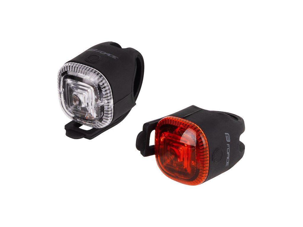 FORCE Twist 2.0 Lygtesæt - Passer til 22,2 - 31,8 mm