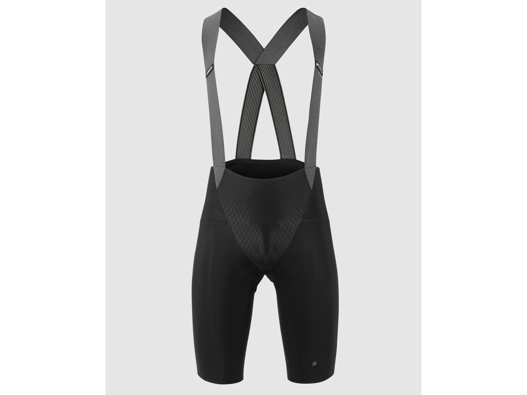 Assos Mille GT GTO Long Bib-shorts med pude sort