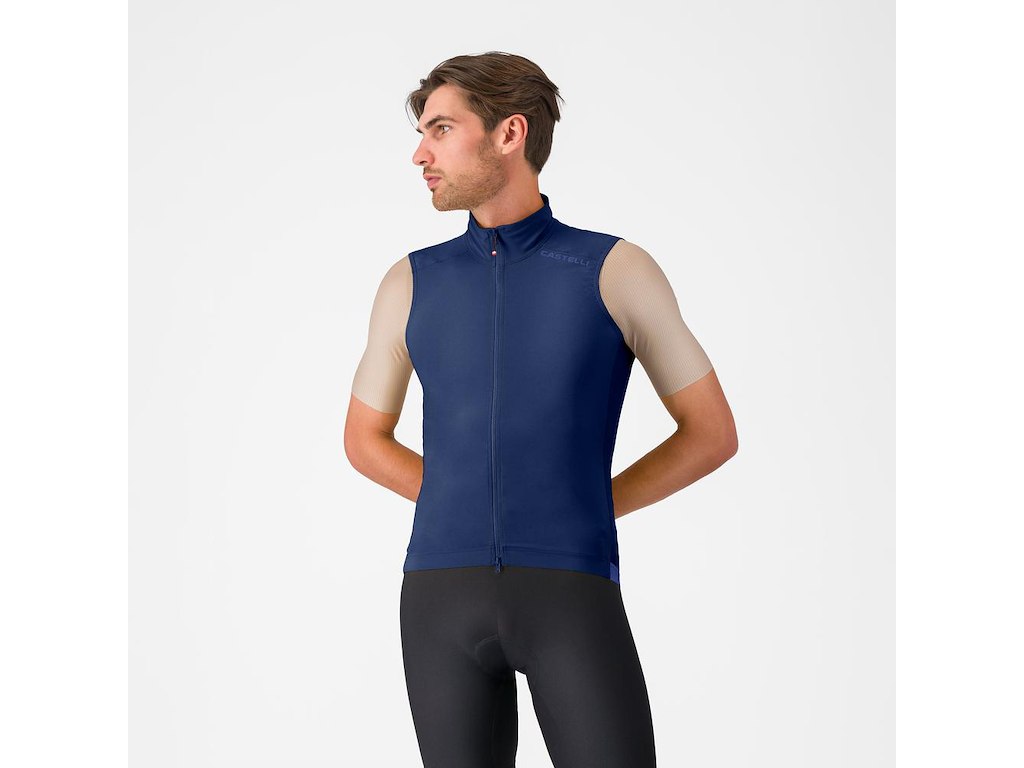 Castelli Espresso 2 Vest - Cykelvest - Herre - Belgian Blue - S