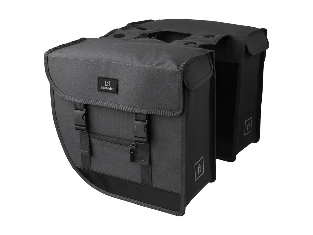 FastRider Bodyl Hybrid double cykeltasker 26L grå