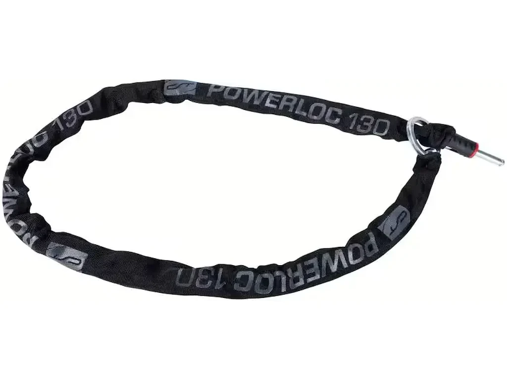 CONTEC PowerLoc - Plug-in kæde - 6 mm - 130 cm - Sort
