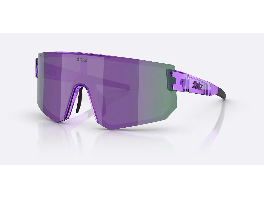 Bliz P005 XX-Large cykelbriller transparent purple/smoke/purple mirror