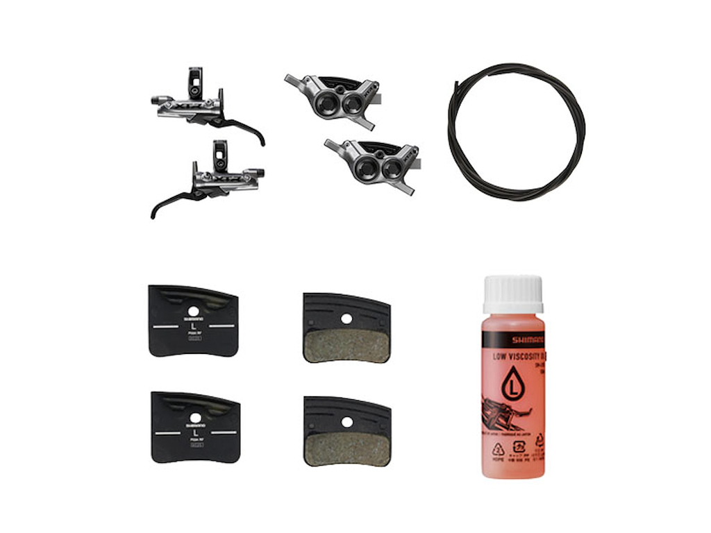 Shimano XTR Bremsesæt højre og venstre Upgrade Kit - 4-Piston BL-M9220 og BR-M9220