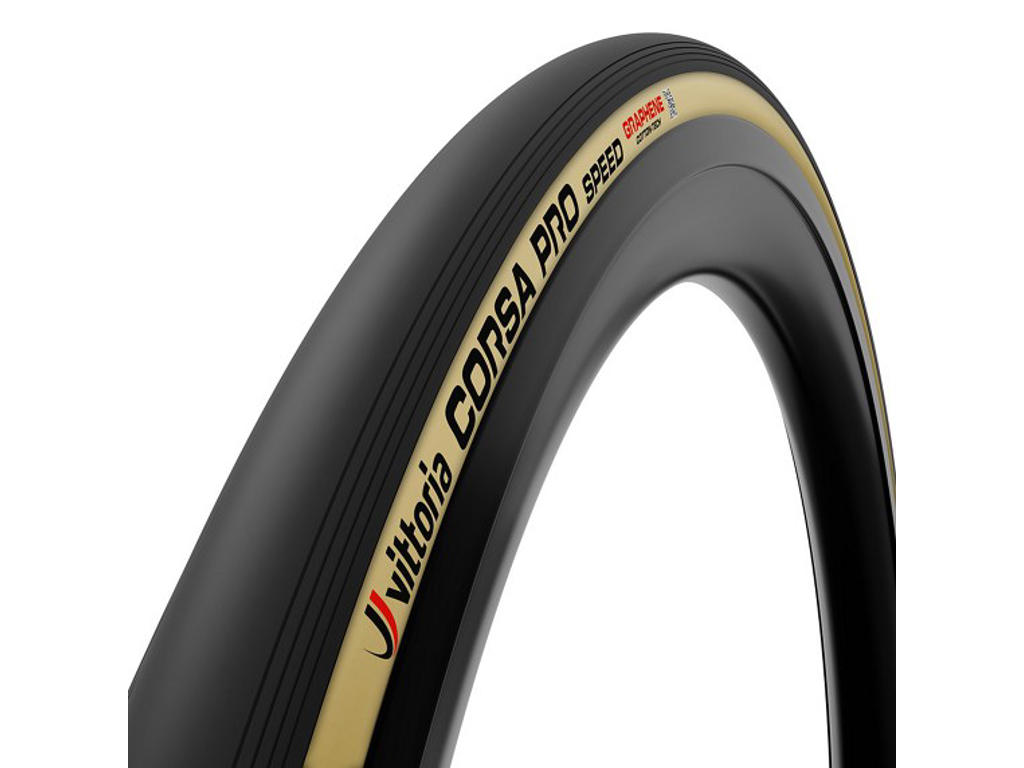 Vittoria Dæk Road Corsa Pro Speed Tlr Brun/sort 24-622/700x24c - Cykeldæk