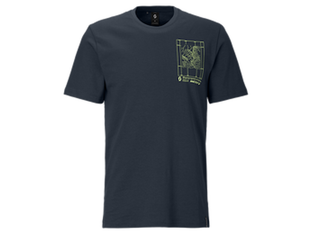 SCOTT Casual Tee - T-Shirt - Herre - Mørkeblå - Str. S