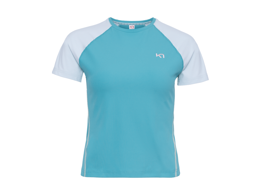 Kari Traa Linnea Tee - T-Shirt - Blå - Str. L
