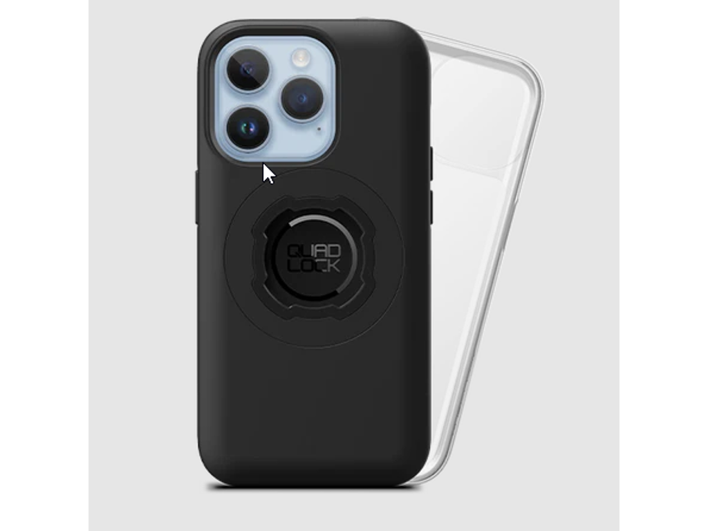 Quad Lock MAG cover case magnetisk til iPhone 14 Pro sort
