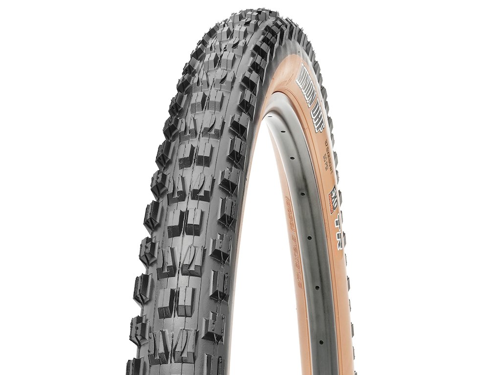 Maxxis Minion DHF EXO /TR MTB foldedæk 29"x2,60 (66-622) Sort/Brun
