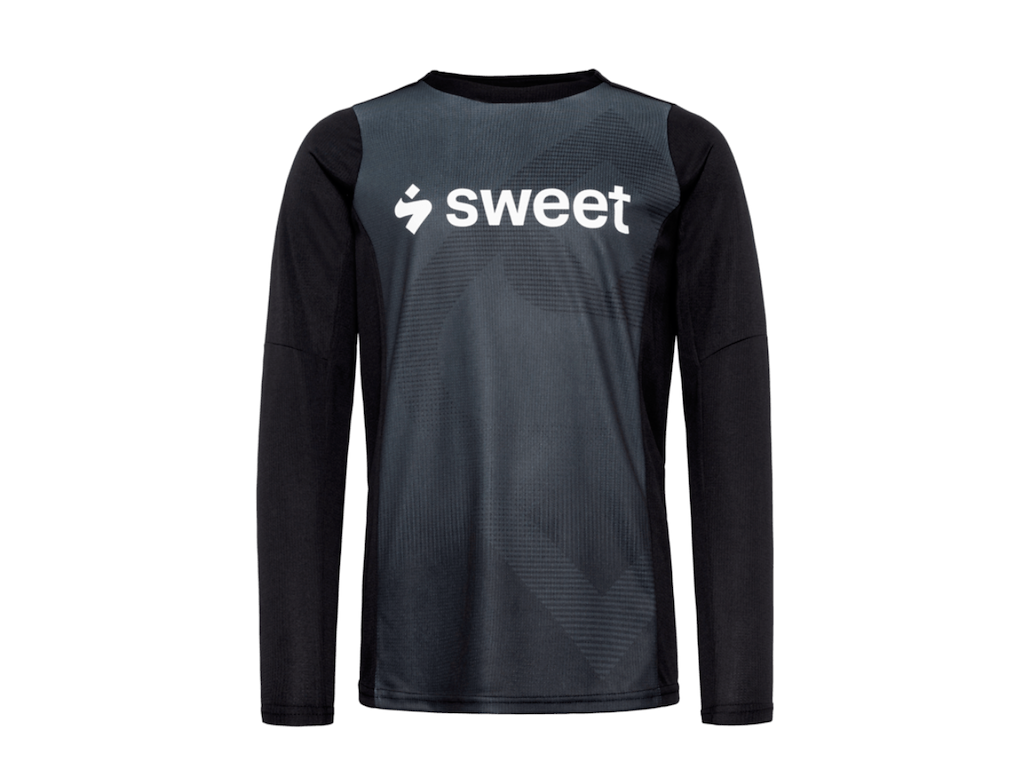Sweet Protection Hunter II Trail Long Sleeve Junior - T-Shirt/Lange ærmer - Sort - Barn - 164