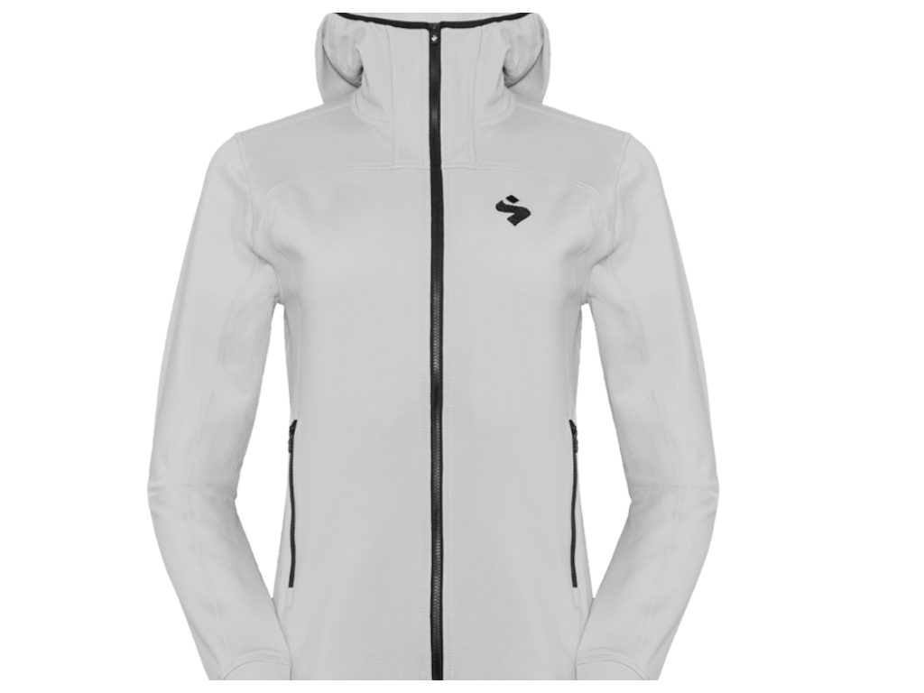 Sweet Protection Sawyer Zip Hoodi light grey dame