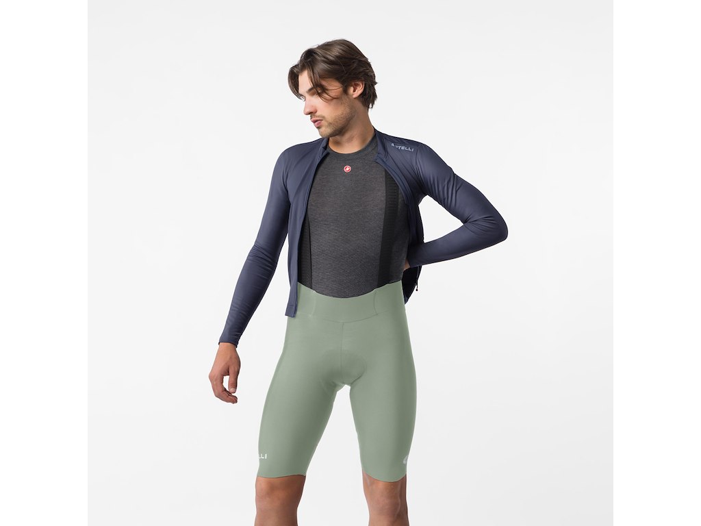 Castelli Espresso 2 Thermal Bibshorts - Cykelshorts m/pude - Herre - Shadow - Str. XS