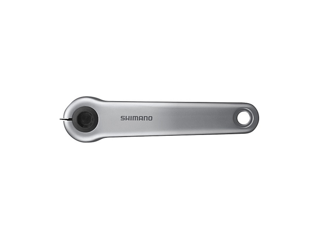 Shimano Steps pedalarm højre 175mm lang til kranksæt model FC-E6100 sølv
