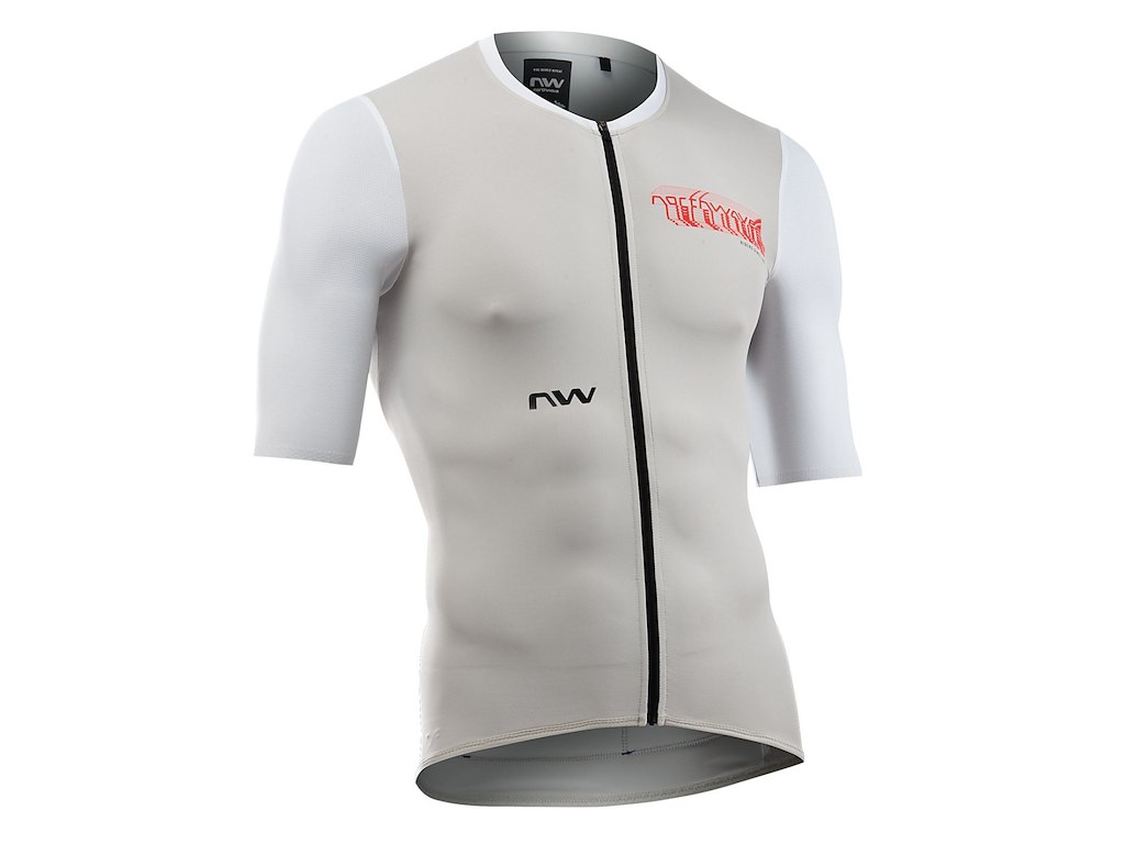 Northwave Essence Evo Jersey - Cykeltrøje - Korte ærmer - Herre - Light Grey - Str. L