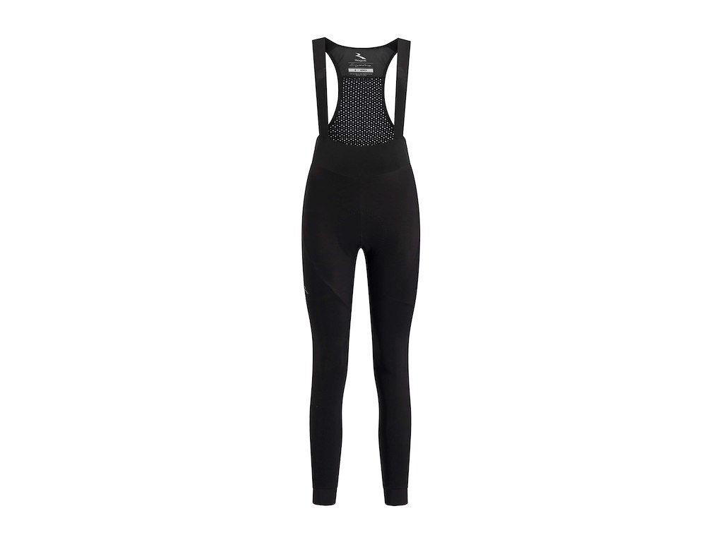 Rogelli Signature Lange bukse med seler - Dame - Sort - Str. XS