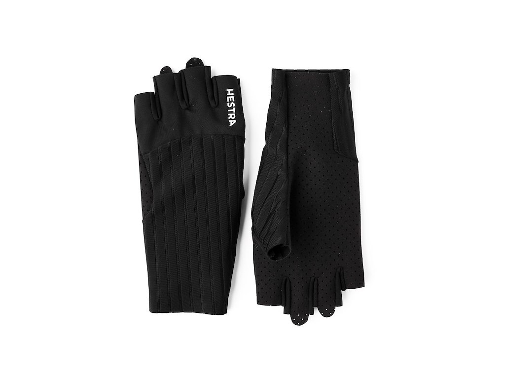 Hestra Aero Short - Cykelhandsker - Korte fingre - Sort - Str. 7/S