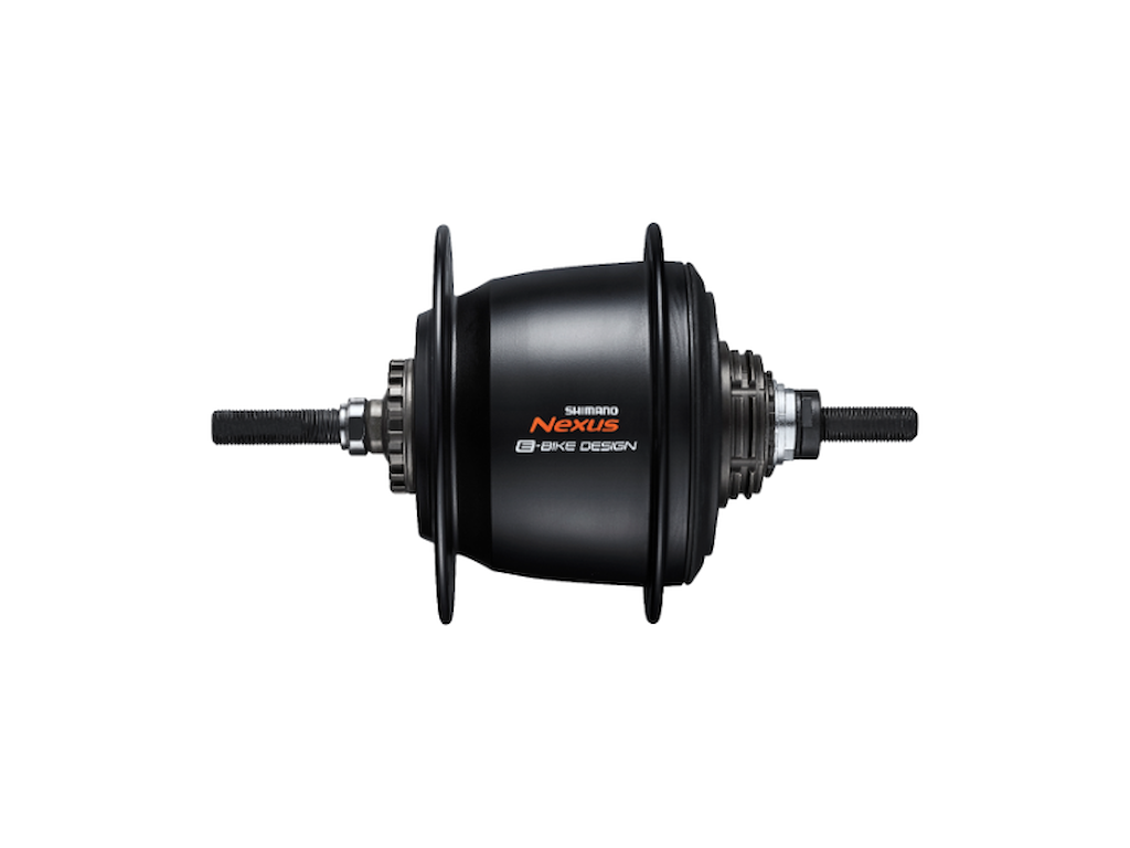 Shimano Nexus - Bagnav med 5 gear - 187mm aksel, til 32 eger - sort - SG-C7000-5R til rullebremse