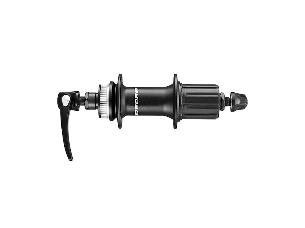 Shimano Deore - Bagnav QR til Disk center lock og 8/9/10 speed - 135mm bred - Til 32 eger - FH-M510