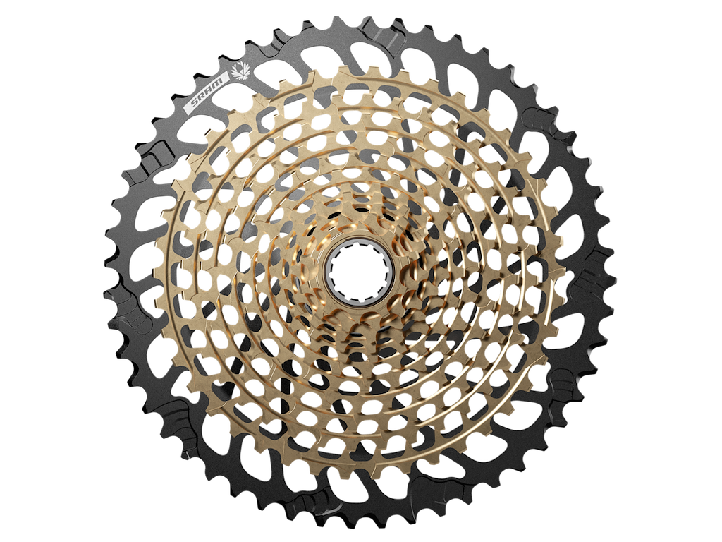 SRAM XX1 Eagle XG-1299 Kassette Guld - 12-speed X-Glide gold C1 / 10-52T