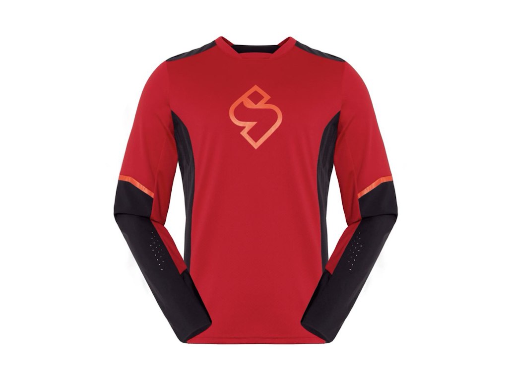 Sweet Protection Hunter II Park T-shirt med lange ærmer red chilli herre