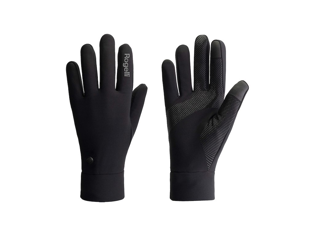Rogelli Essential Thermal Vinter Handsker - Unisex - Sort - Str. 2XL