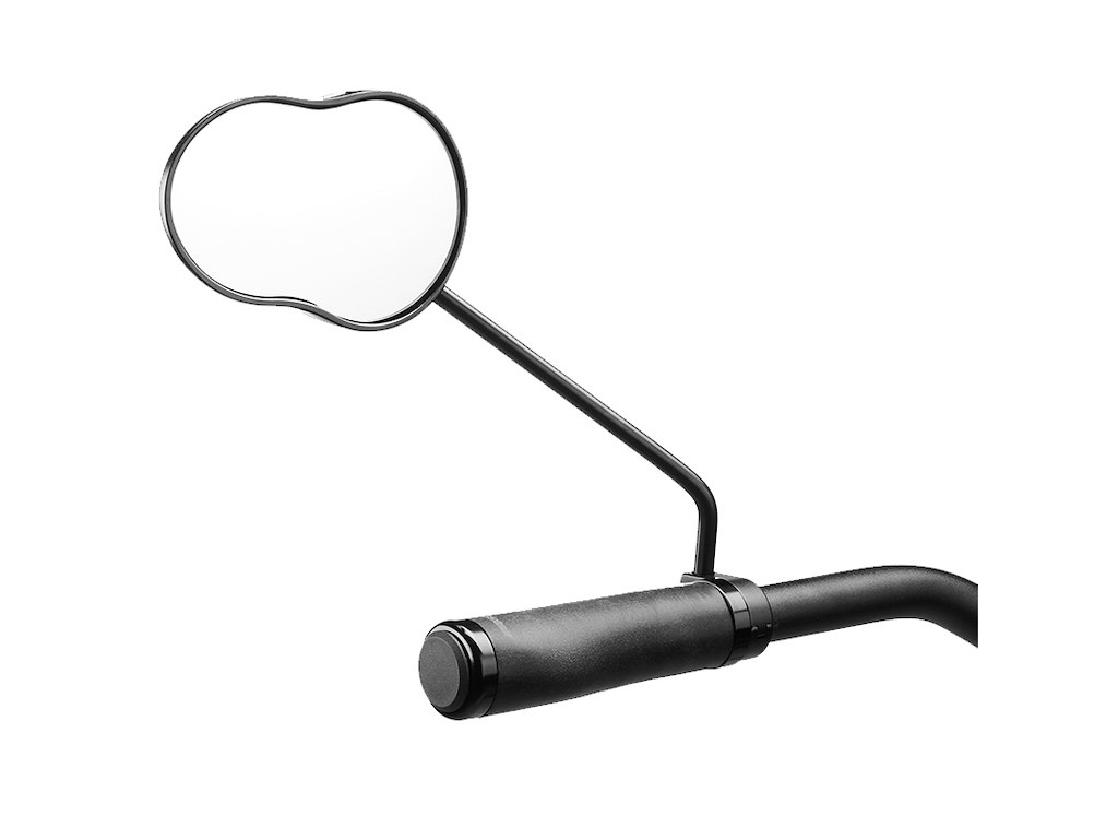 Ergotec M-99L Spejl lang model i aluminium - Venstre - Sort