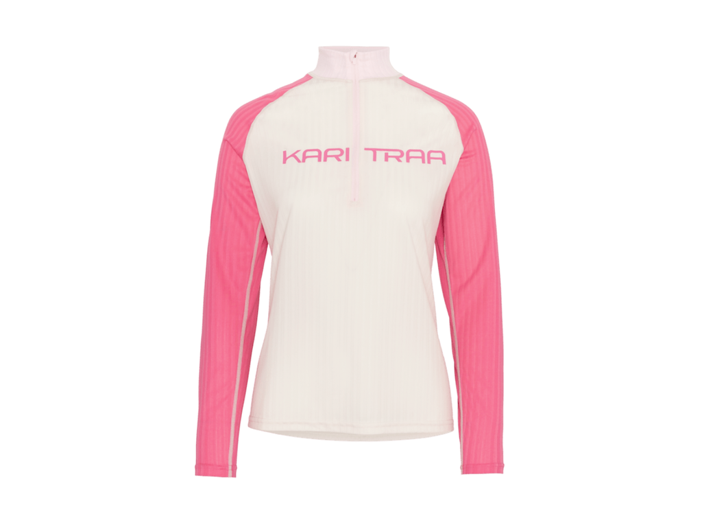 Kari Traa Ella Half-Zip - Trøje - Pink - Str. L