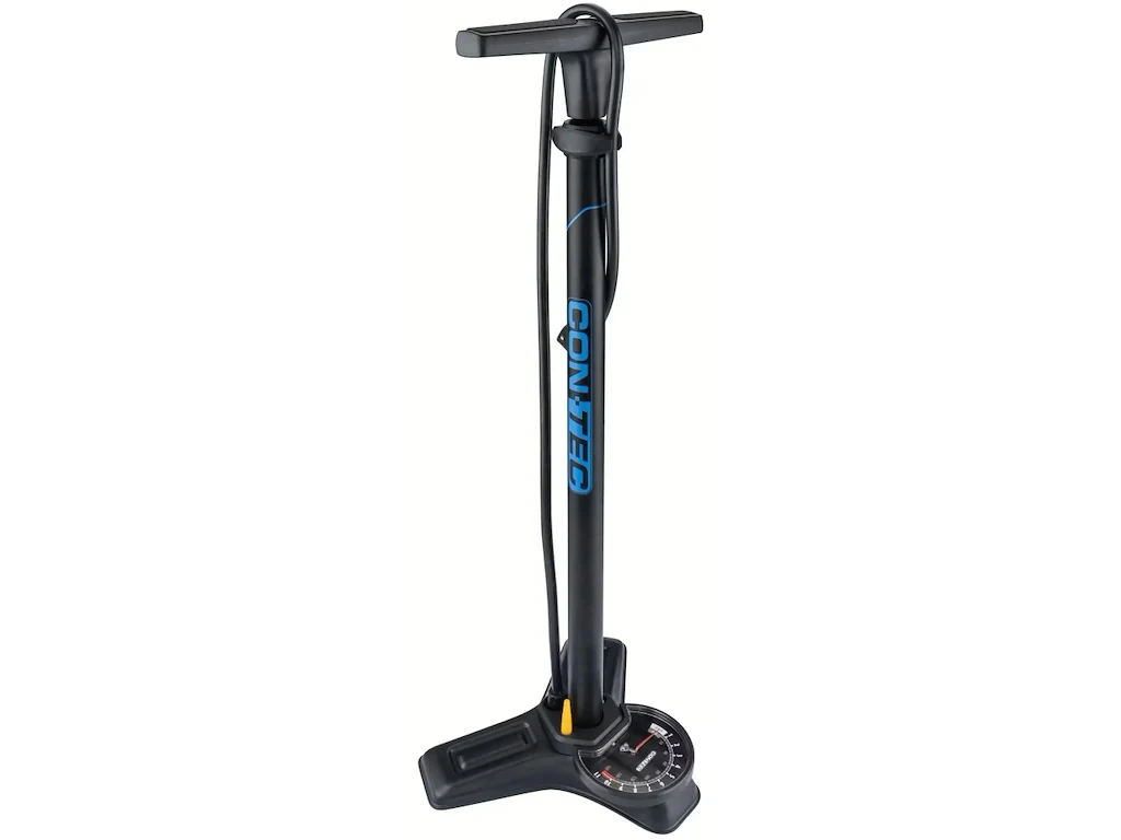 CONTEC Air Support Max - Gulvpumpe - 11 Bar - Sort/Blå