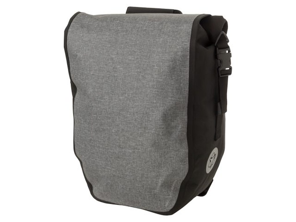 AGU Shelter Click'nGo Large - Cykeltaske - Melange Grey