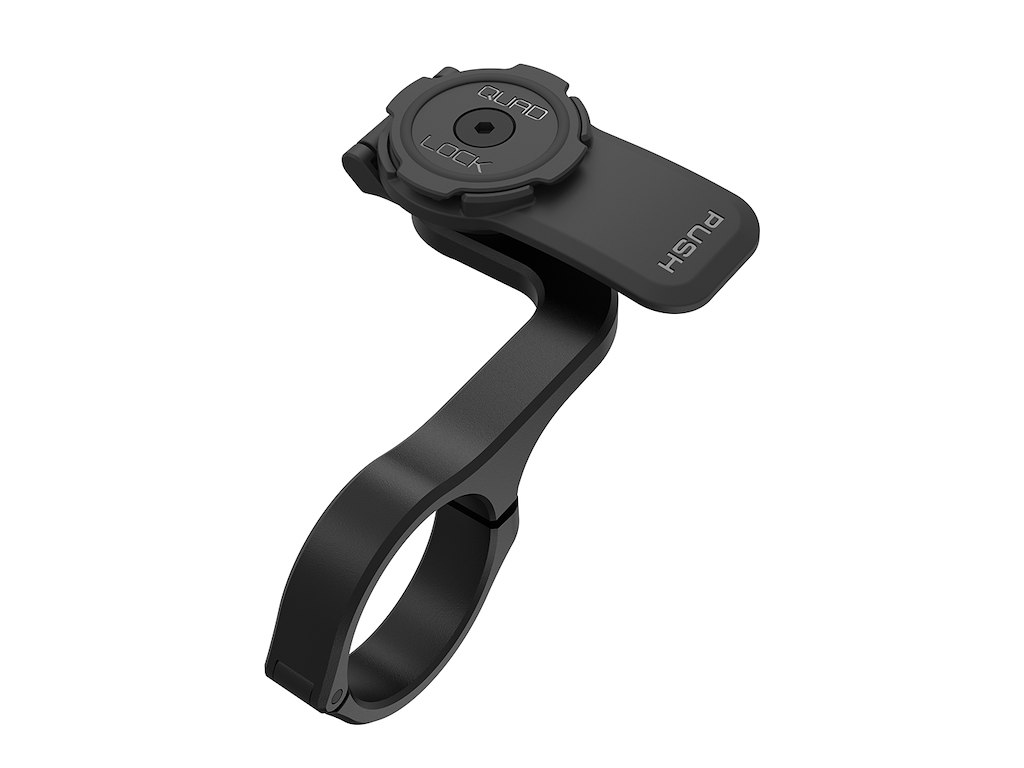 Quad Lock Out Front-monteret cykelholder til smartphone - sort
