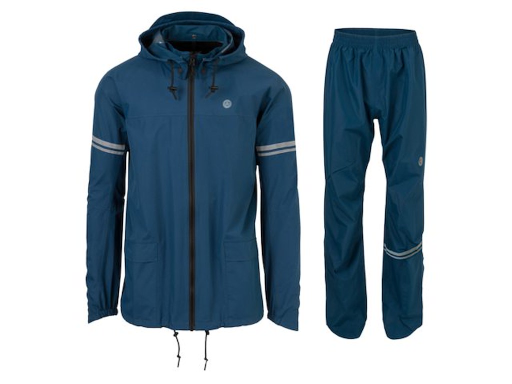 AGU Essential Original Rain Suit - Regnsæt - Teal Blue - S