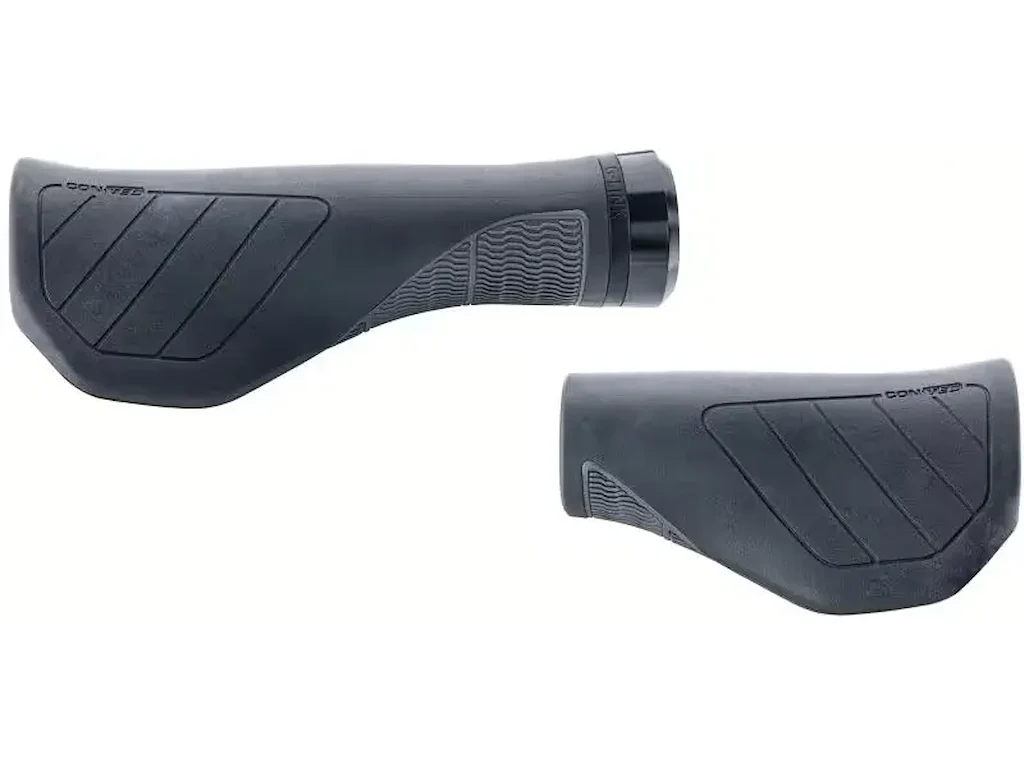 CONTEC MERGE Trekking Ergo - Håndtag - 96 mm / 140 mm - Par - Sort/Grå