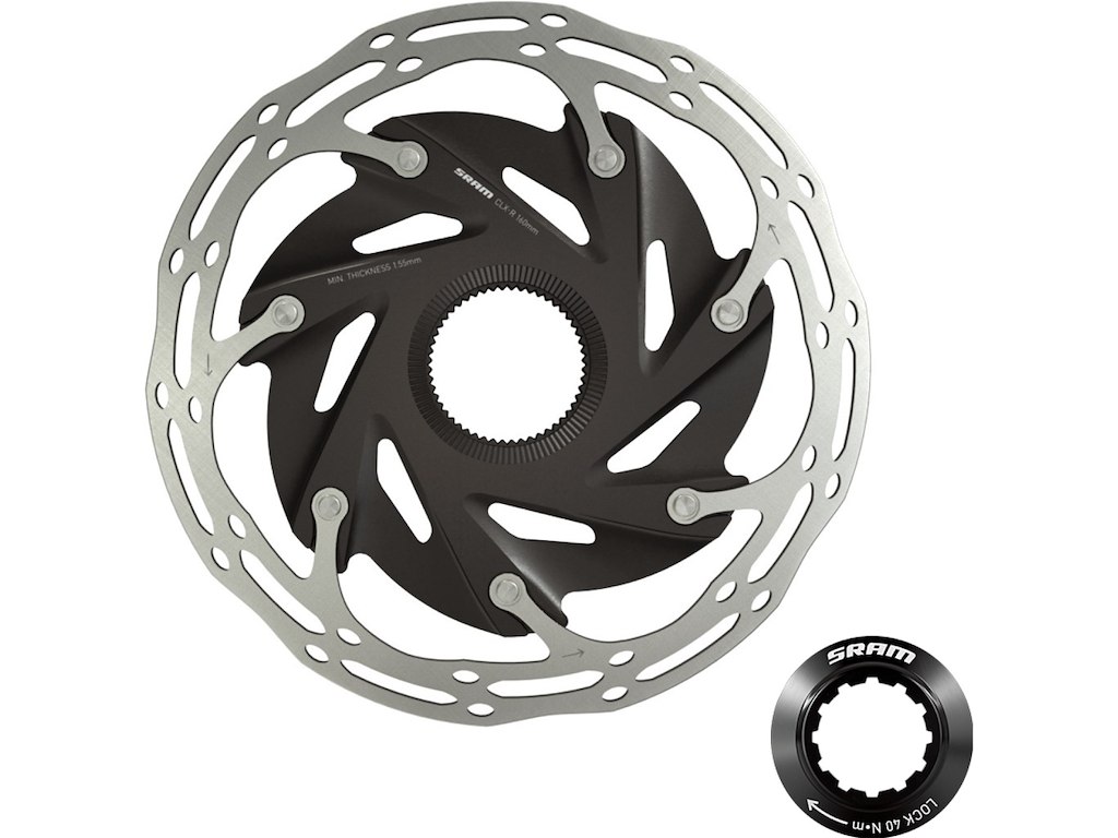 SRAM Rotor Centerline XR 2-Piece CenterLock 160 mm bremseskive