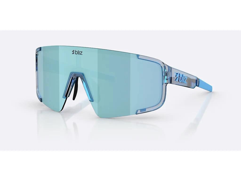 Bliz P003 Large - Cykelbriller - Transparent Blue/Ice Blue Multi