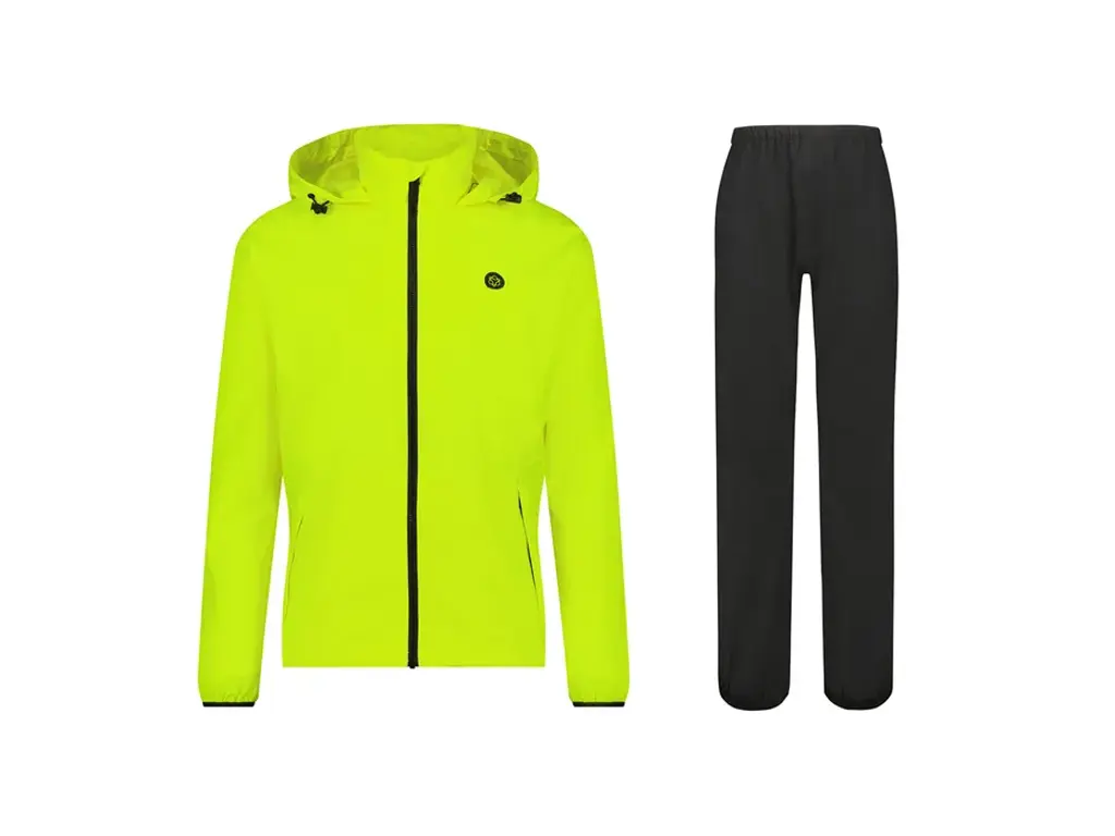 AGU Essential GO Rain Suit - Regnsæt - Neon Yellow - M