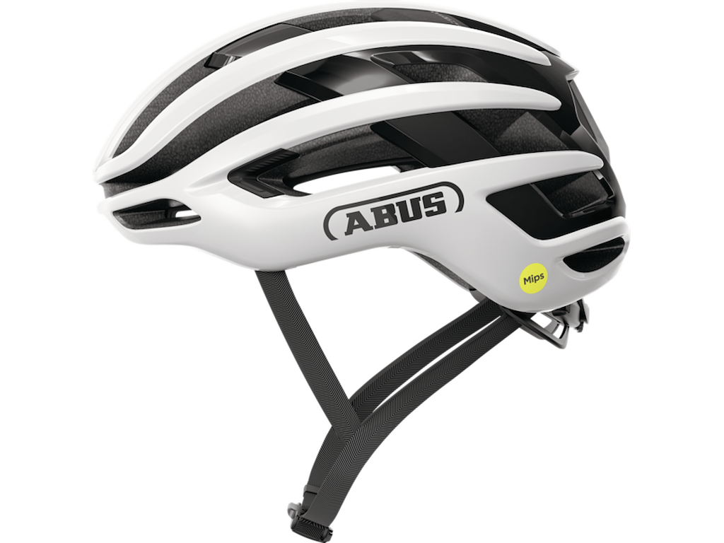 ABUS AirBreaker 2.0 MIPS - Cykelhjelm - Shiny White - L