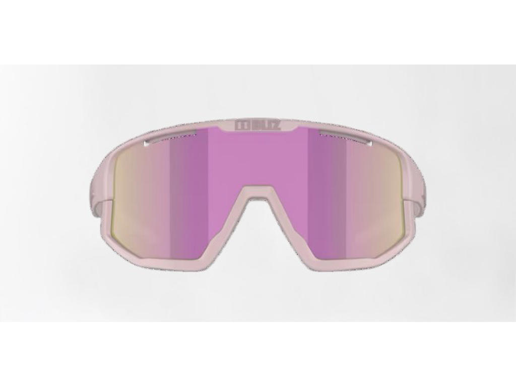 Bliz Fusion Medium (33) cykelbriller brown mirror/pink lens matte pink