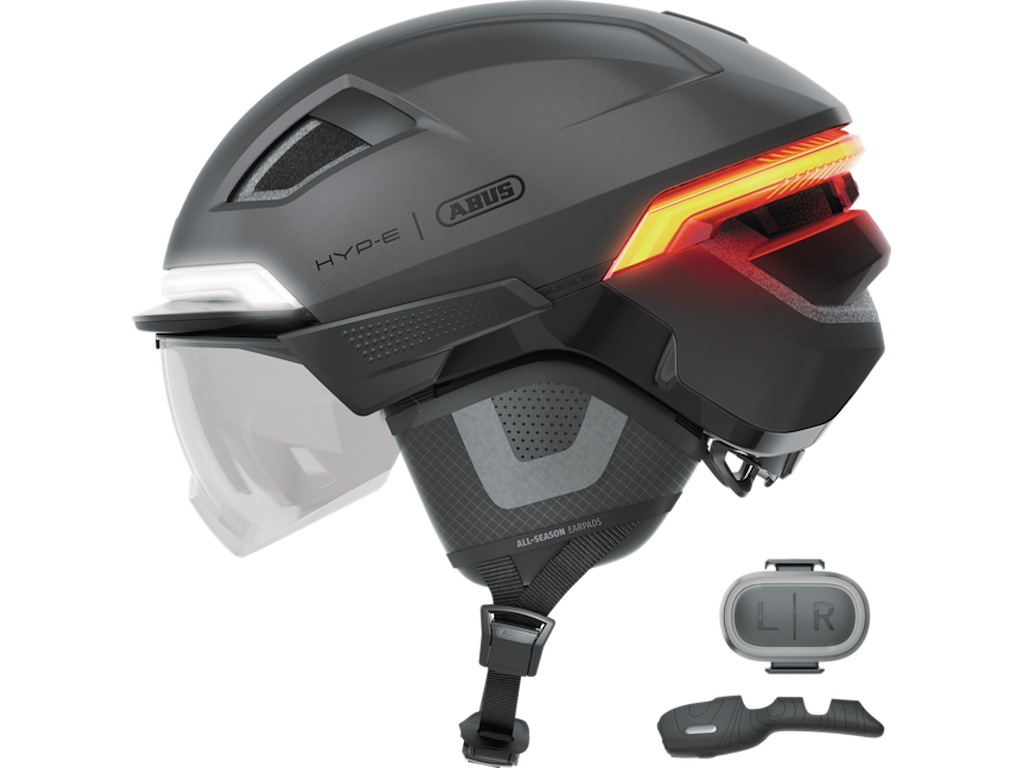 ABUS HYP-E BL.ACE - Cykelhjelm - Vulcano Titan - Str. L